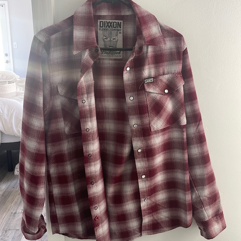 Dixon x Badwood Collab flannel